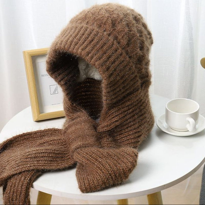 TALIA – WINTER HOODED SCARF