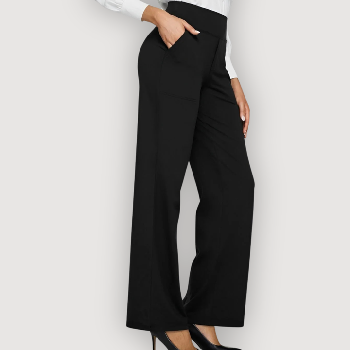 BRIA – RELAXED WIDE-LEG TROUSERS