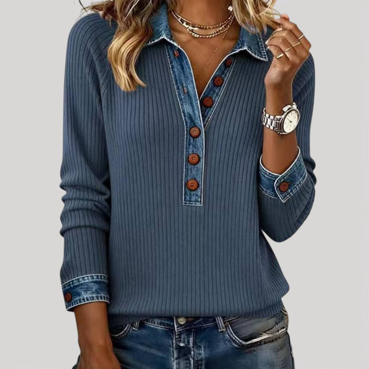 SILVIA – COLLARED JUMPER