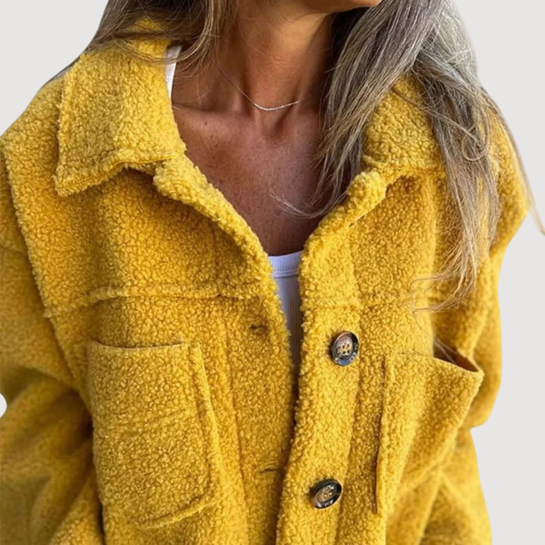 HAILEY – COSY TEDDY JACKET