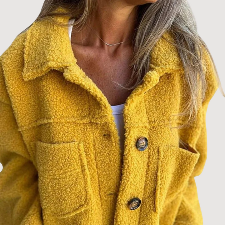 HAILEY – COSY TEDDY JACKET