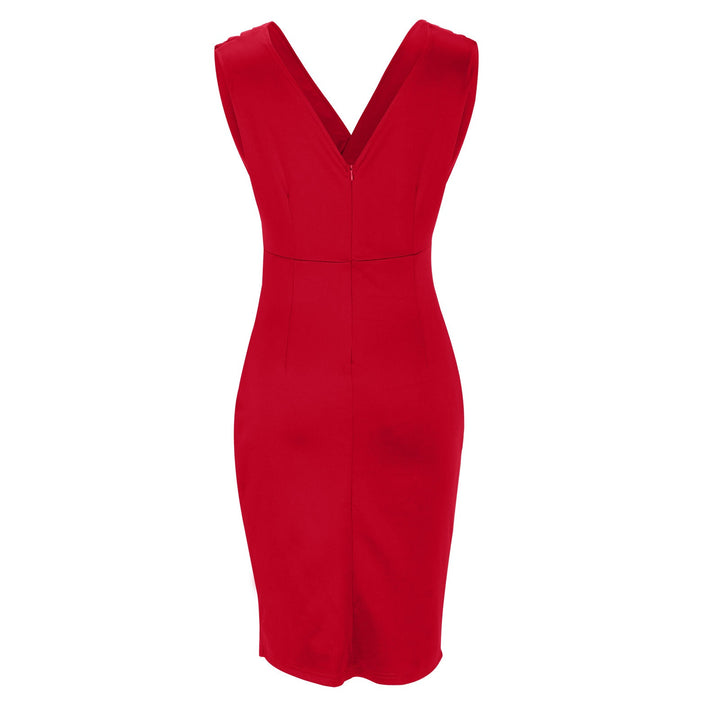 Adrienne™ — Elegant Draped Dress with Sculpted Silhouette
