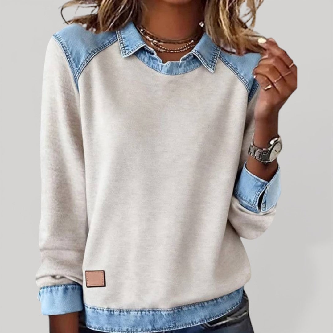 SILVIA – COLLARED JUMPER