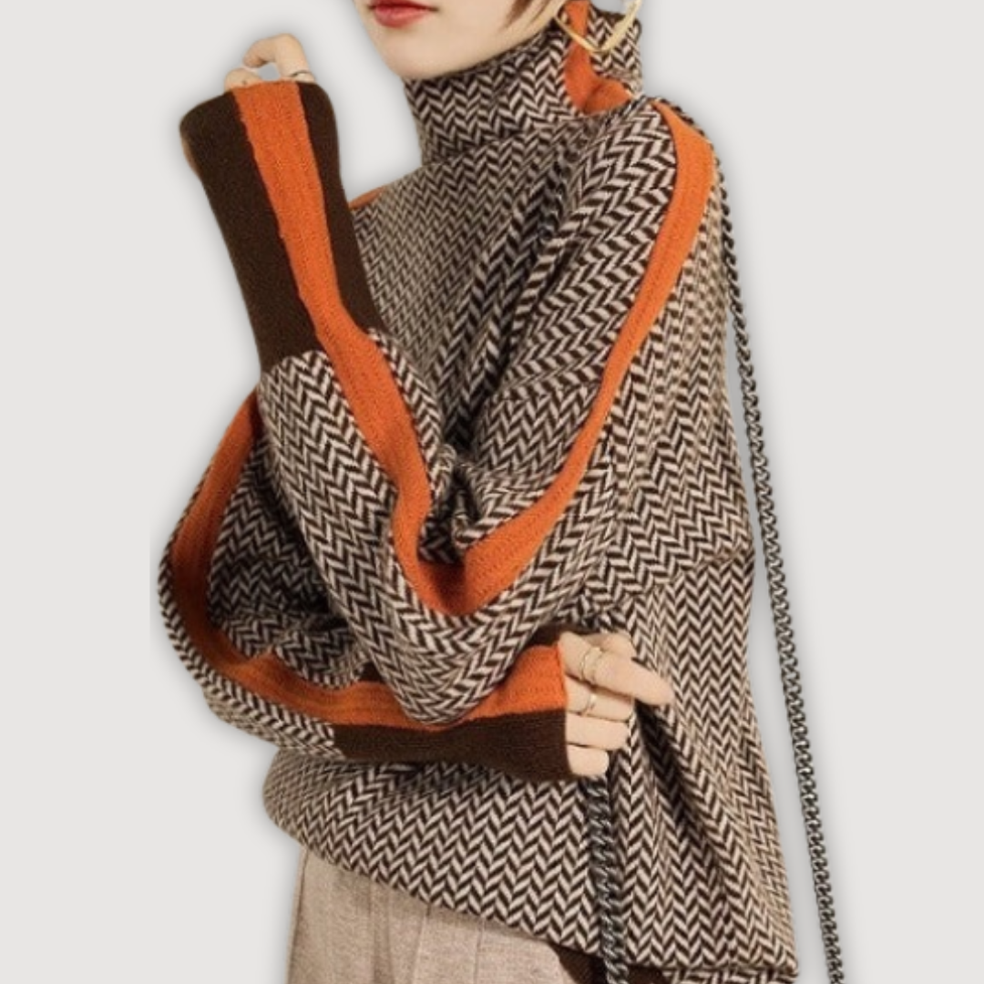 MARY – CHIC TURTLENECK JUMPER
