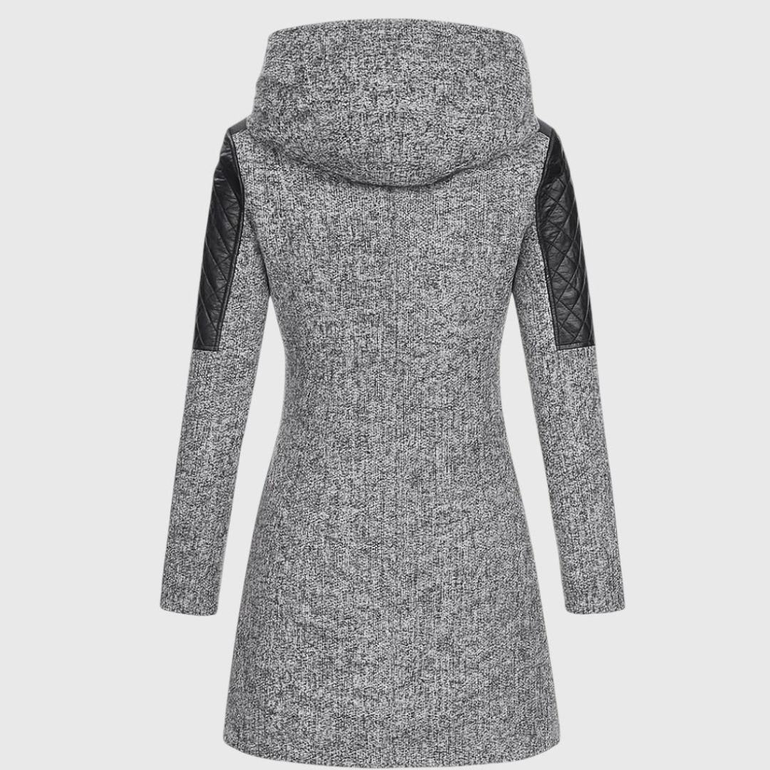 DANICA – QUILTED ZIP COAT