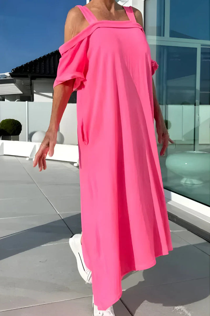 Nova™ | Long Off-Shoulder Maxi Dress