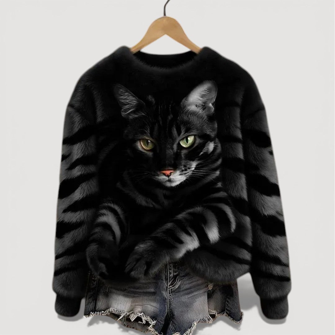 CLAUDINE – COSY CAT JUMPER