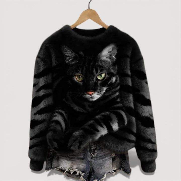 CLAUDINE – COSY CAT JUMPER