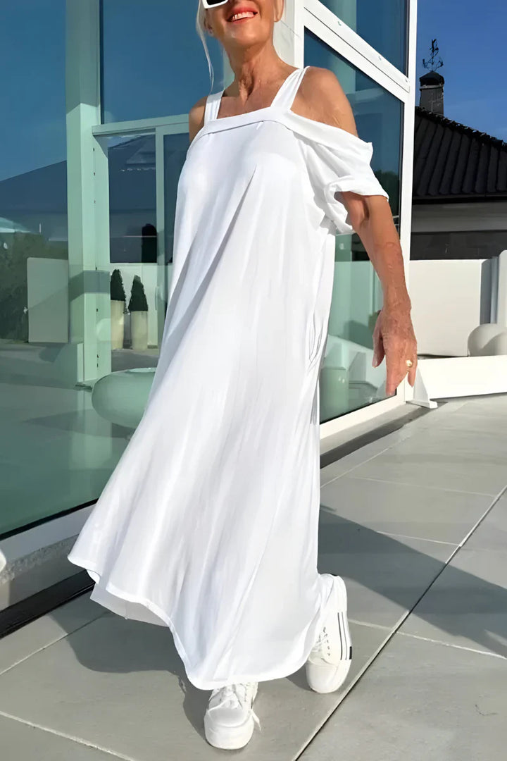 Nova™ | Long Off-Shoulder Maxi Dress