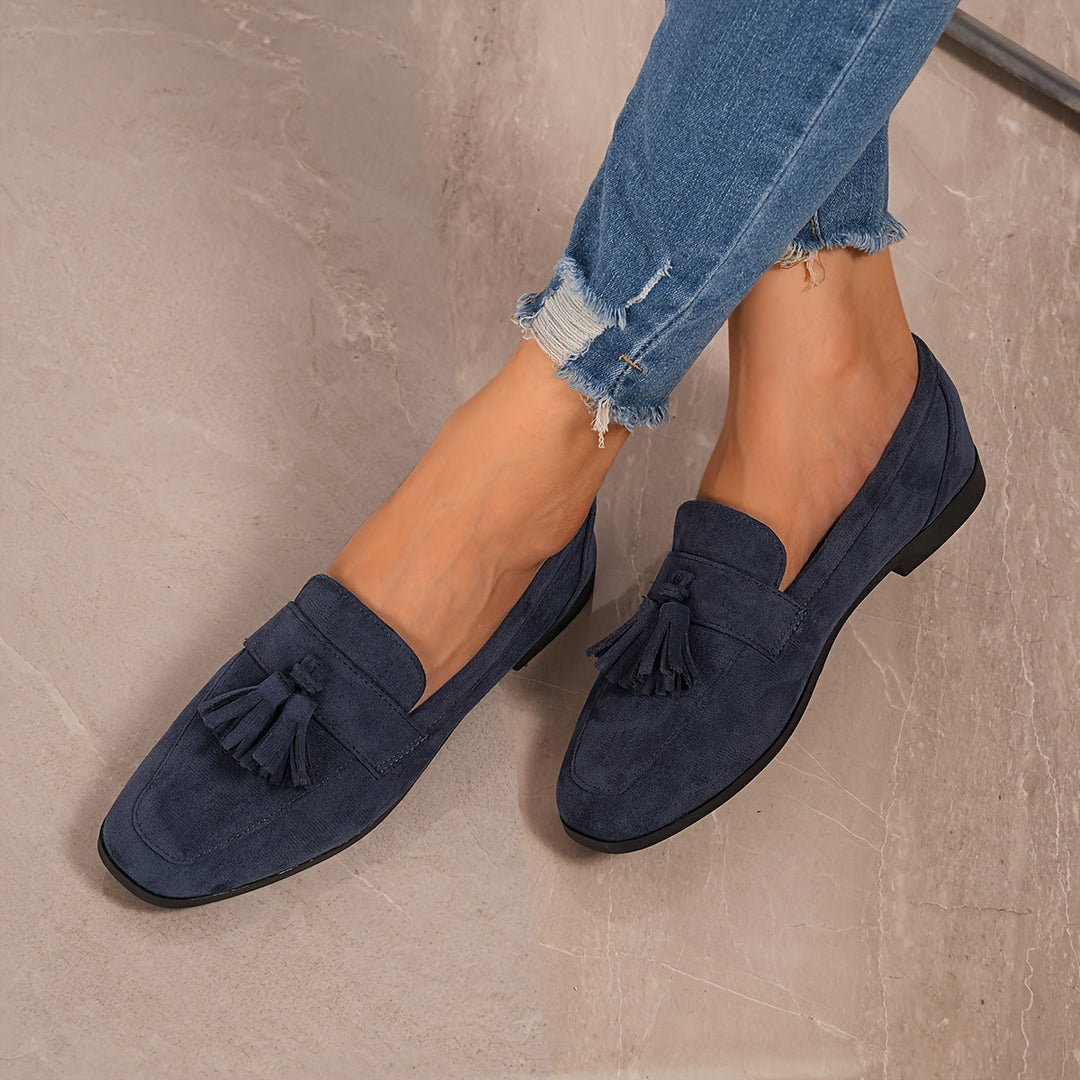 Soléna | Comfort Tassel Loafers