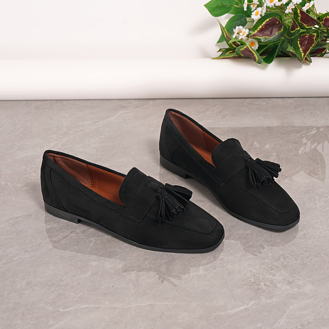 Soléna | Comfort Tassel Loafers