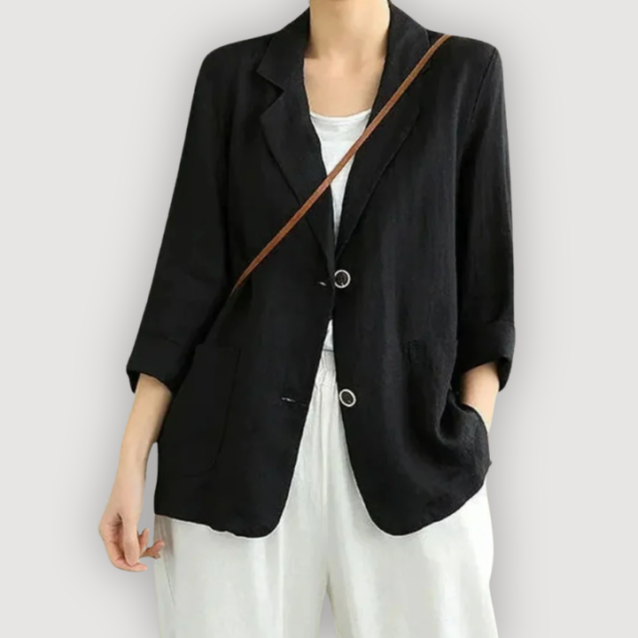 MAREN – LINEN BLAZER