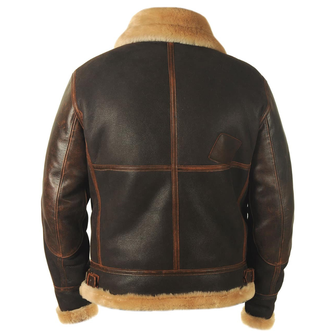 Chaqueta aviador cálida