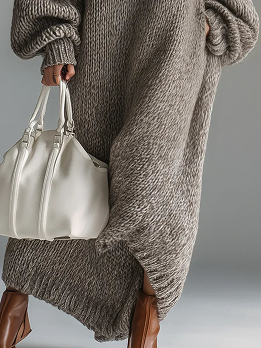 Zoria | Vestido largo sin esfuerzo con volumen moderno