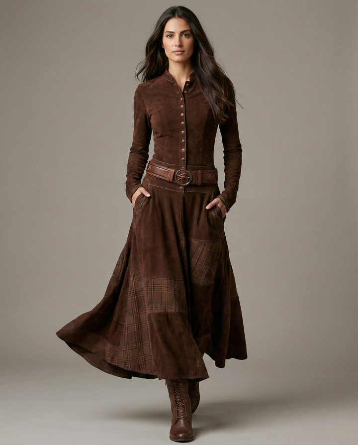 Viviana - Vestido Bohemio de Línea Elegante