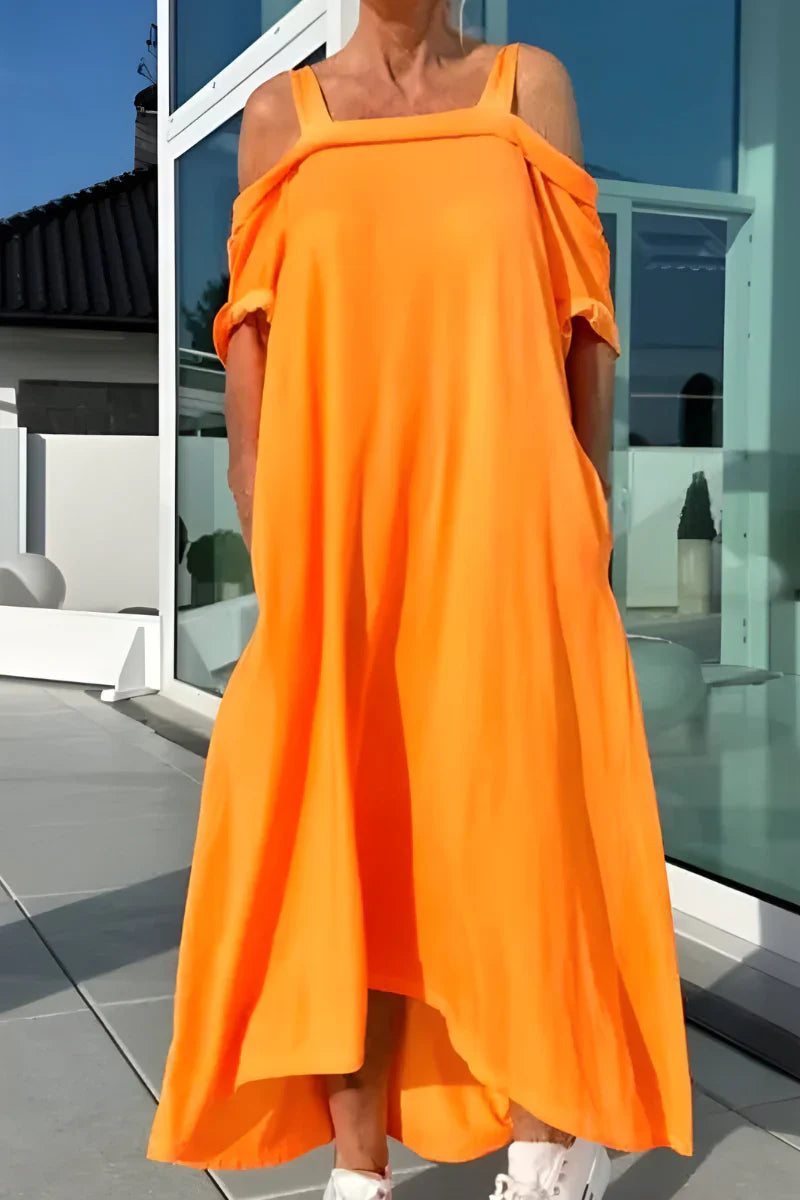 Nova™ | Long Off-Shoulder Maxi Dress