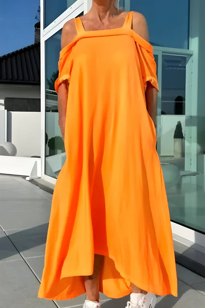 Nova™ | Long Off-Shoulder Maxi Dress