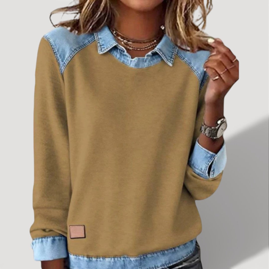 SILVIA – COLLARED JUMPER