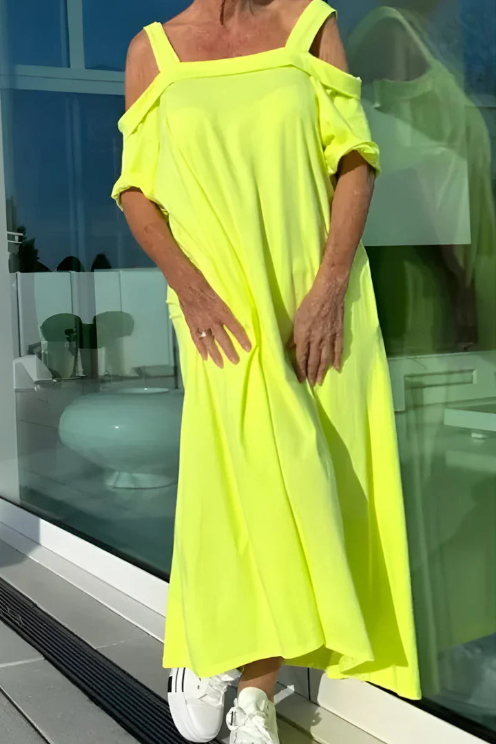 Nova™ | Long Off-Shoulder Maxi Dress