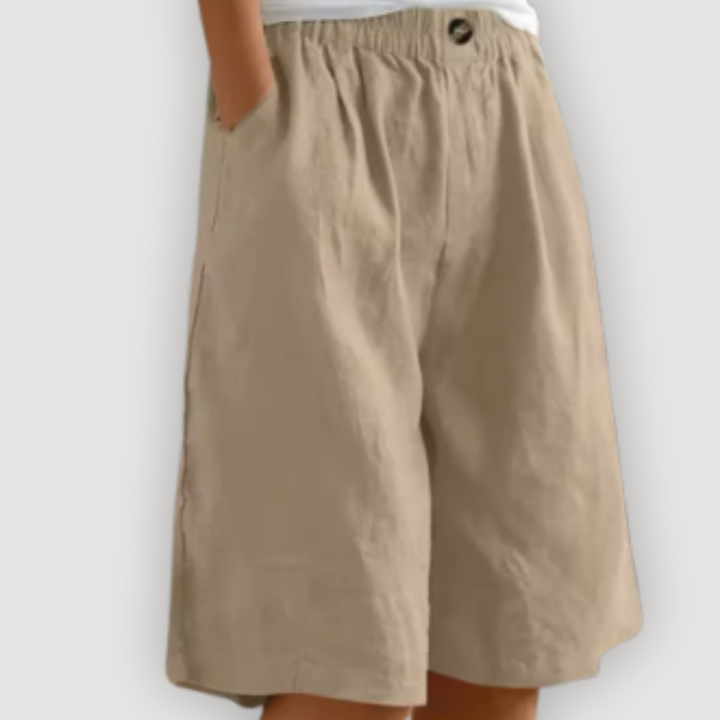 TESSA – RELAXED LINEN SHORTS
