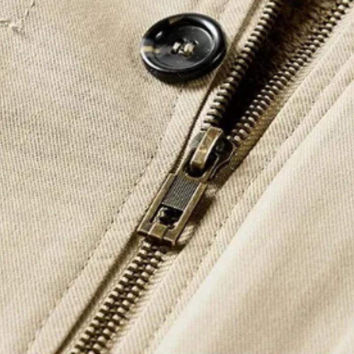 Elegante abrigo de invierno acolchado Premium