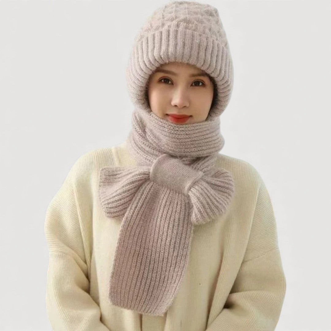 TALIA – WINTER HOODED SCARF