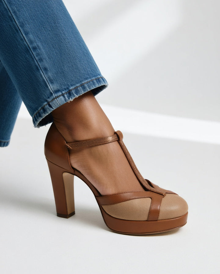 Maëlyne™ — Retro Elegant Support Heels