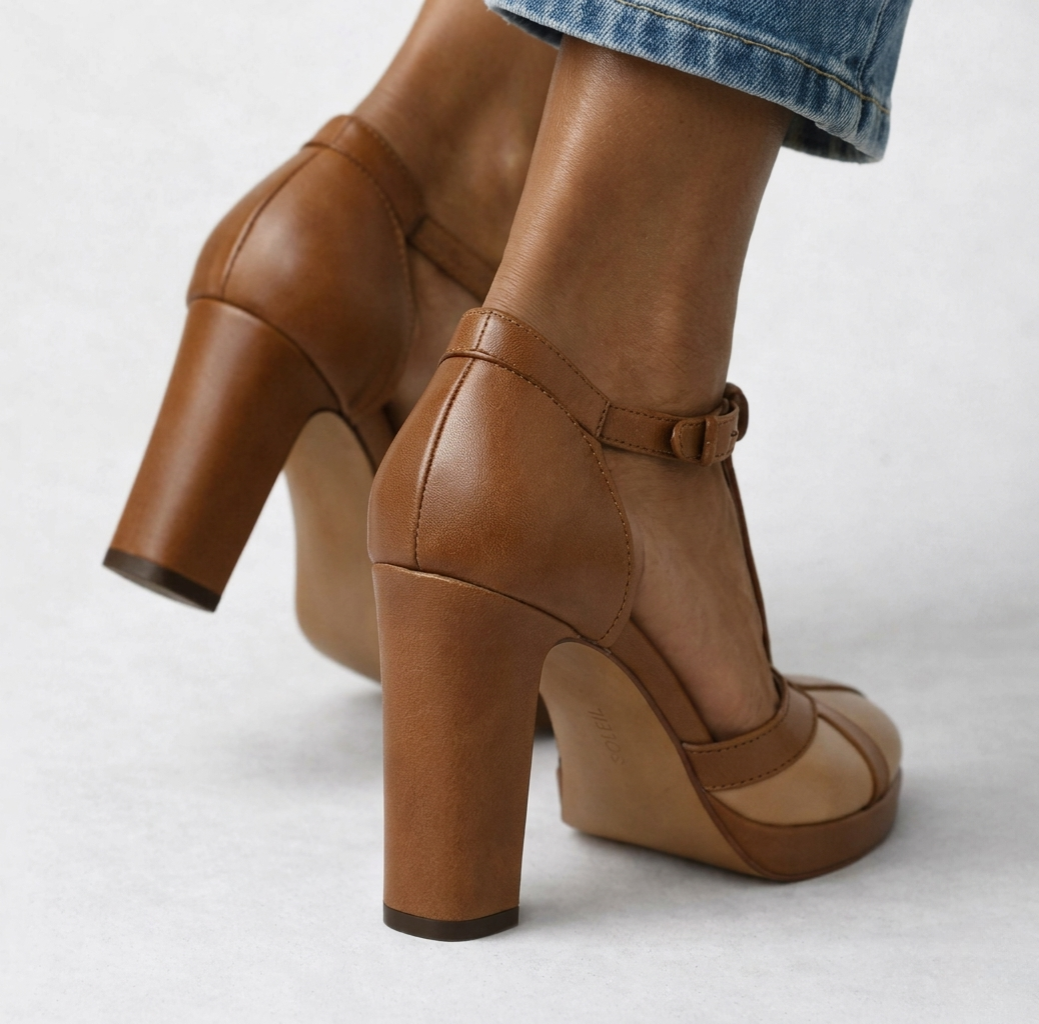 Maëlyne™ — Retro Elegant Support Heels