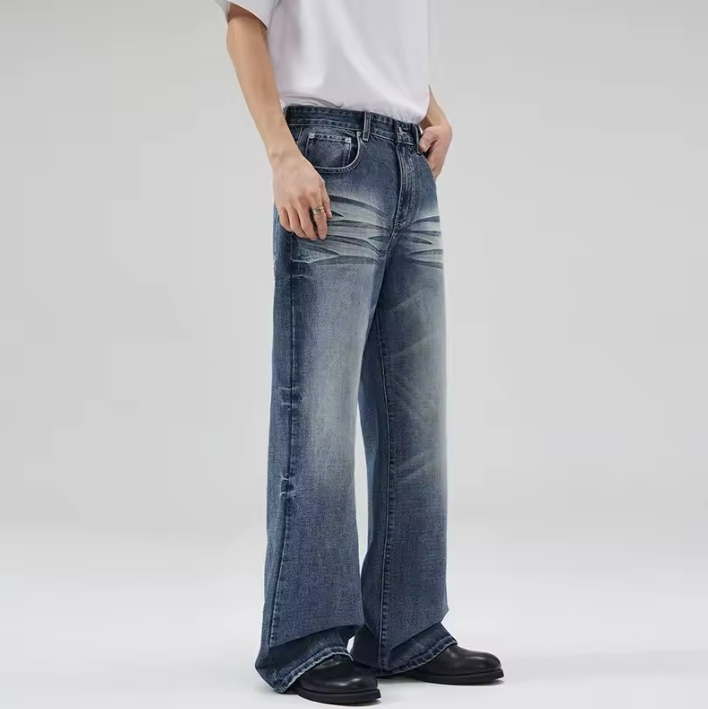 Jeans de pierna ancha