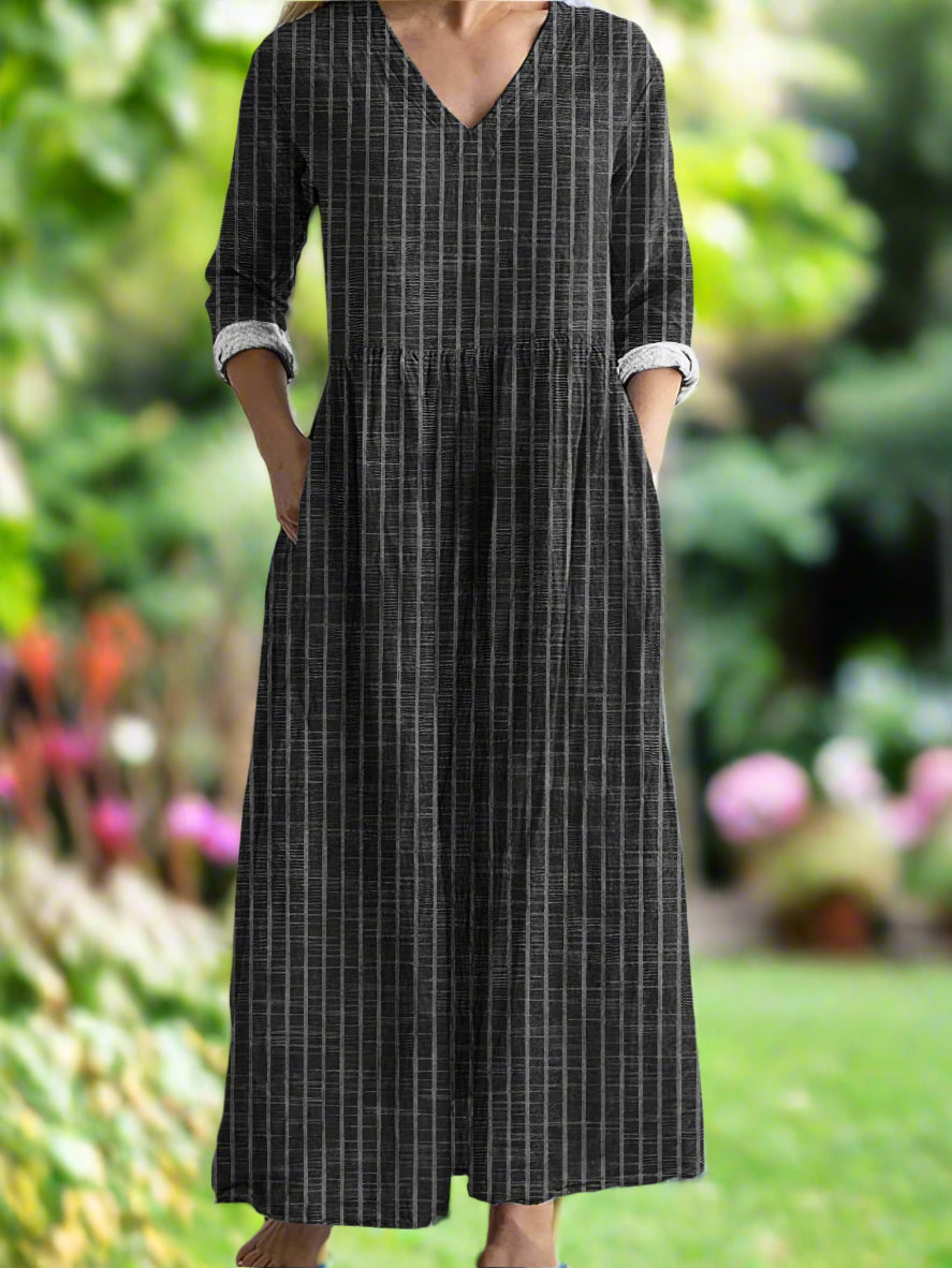 Viola™ | Heritage Stripe Casual Dress