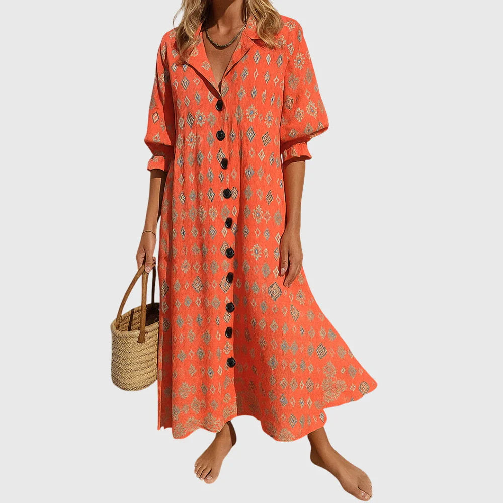 Zariah | Elegant Bohemian Maxi Dress