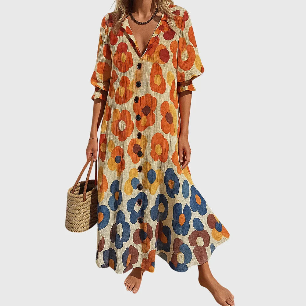 Zariah | Elegant Bohemian Maxi Dress