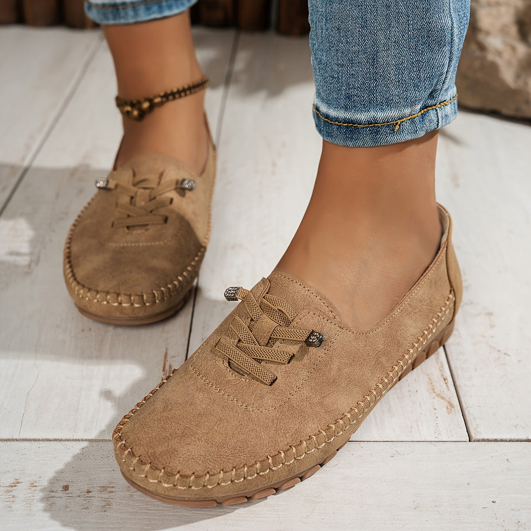Orthelia™ – Soft Support Moccasins for Sensitive Feet