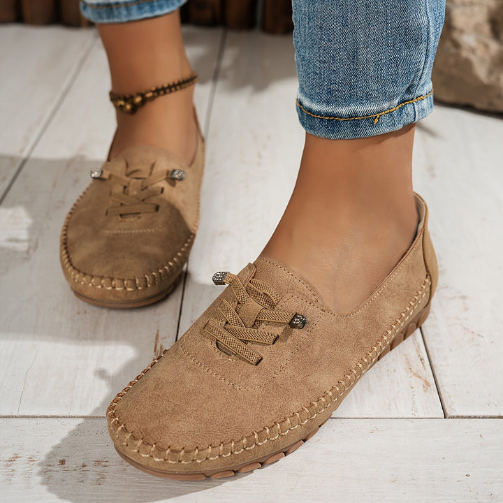 Orthelia™ – Soft Support Moccasins for Sensitive Feet