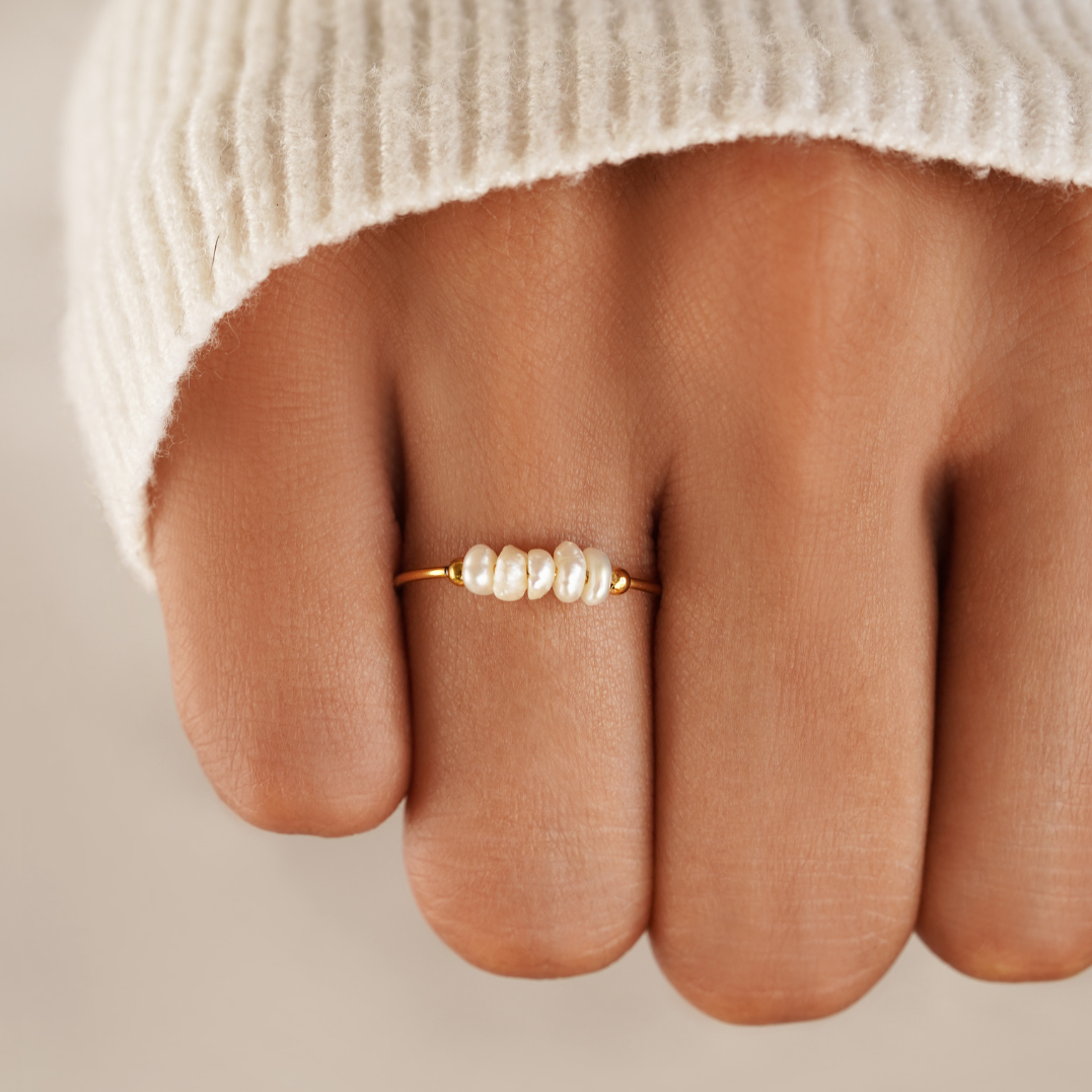 GRACE – FRESHWATER PEARL RING