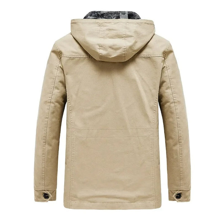 Chaqueta elegante con múltiples bolsillos