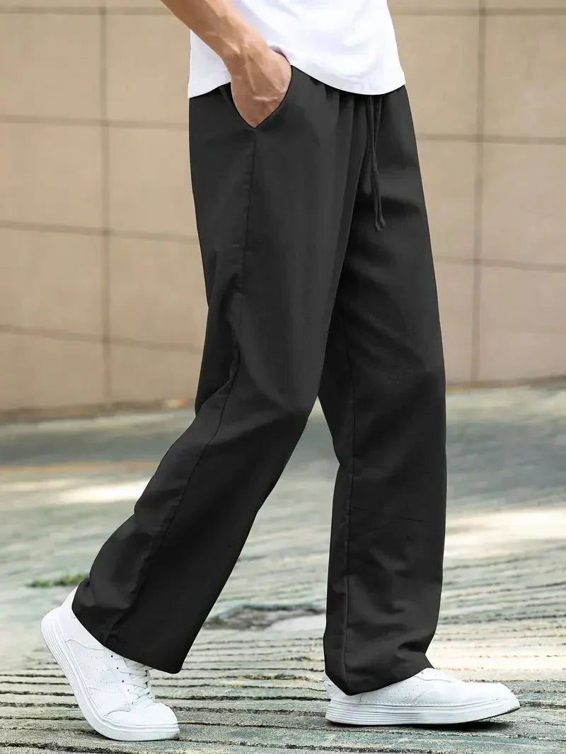 Pantalón de verano casual Valerio de lino